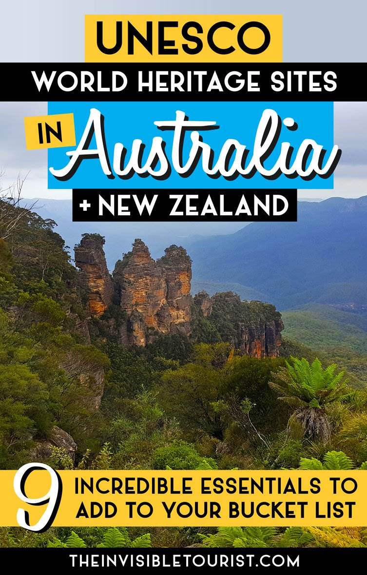 9 Incredible UNESCO Sites in Australia & New Zealand Essential to Your Bucket List | The Invisible Tourist #unesco #australia #culturaltravel #worldheritagesites #invisibletourism #newzealand #australiatravel #newzealandtravel #unescoaustralia #unesconewzealand #oceania #unescooceania #oceaniatravel #thingstodoinaustralia #thingstodoinnewzealand #nz