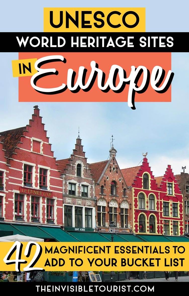 42 Magnificent UNESCO Sites in Europe Essential to Your Bucket List | The Invisible Tourist #unesco #unescoworldheritage #europe #unescoeurope #europetravel #bucketlist #europebucketlist #invisibletourism #culturaltravel #worldheritagesites #unescositesineurope #belgium #croatia #czechrepublic #france #greece #iceland #italy #spain #switzerland #unitedkingdom