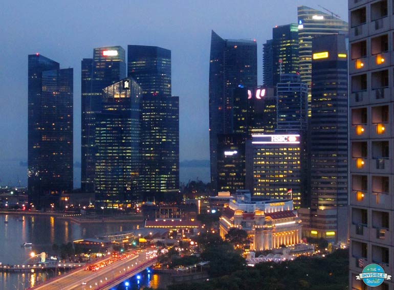 View from the Fairmont Singapore