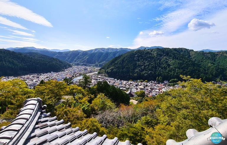View from Gujo Hachiman Castle