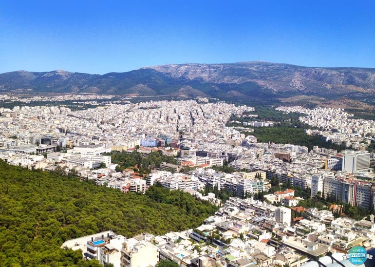 View from Lycabettus Hill