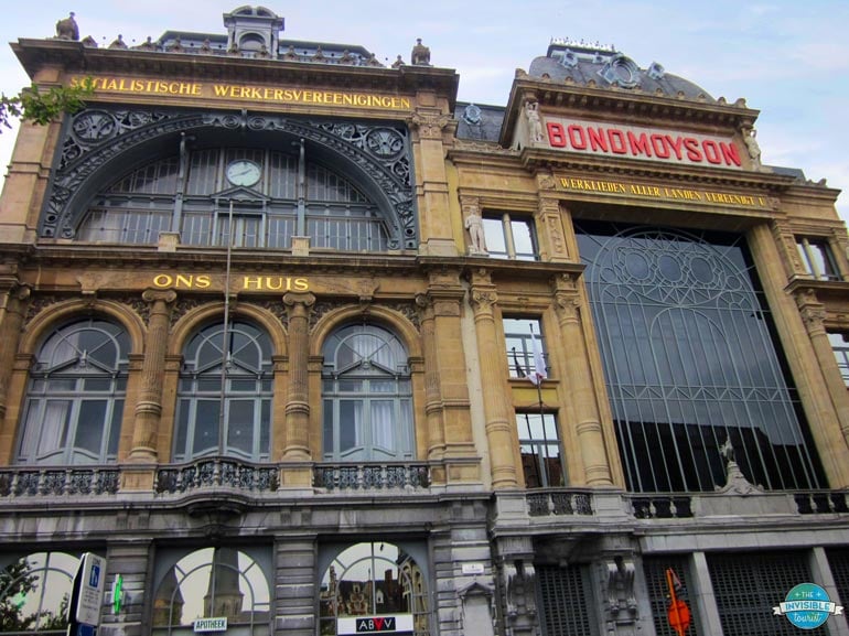 Things to do in Ghent: enjoy a Belgian beer in Vrijdagmarkt