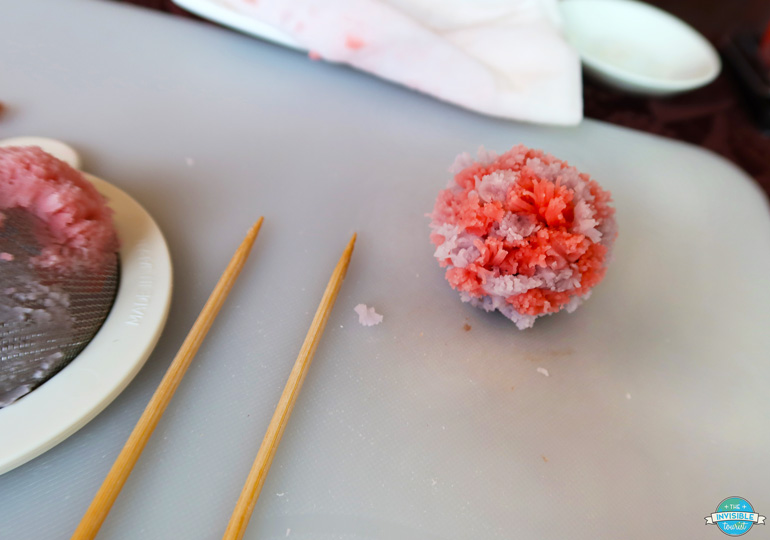 Wagashi Making Class at a Tea Ceremony Tokyo