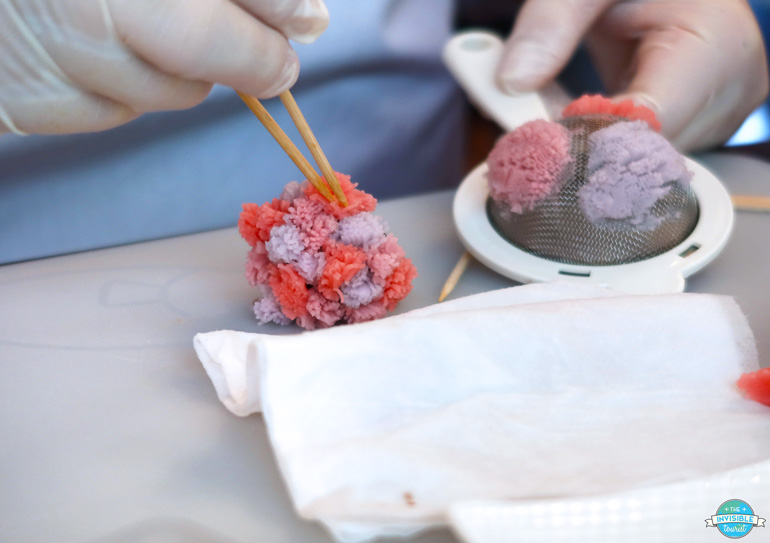 Wagashi Making Class at a Tea Ceremony Tokyo