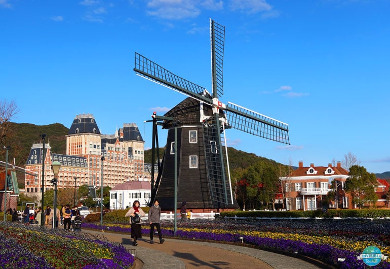 Windmills at Huis Ten Bosch Japan