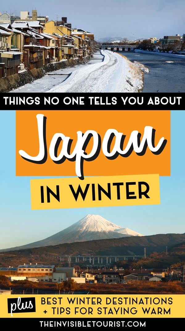 Unusual Things No One Tells You About Winter in Japan | The Invisible Tourist