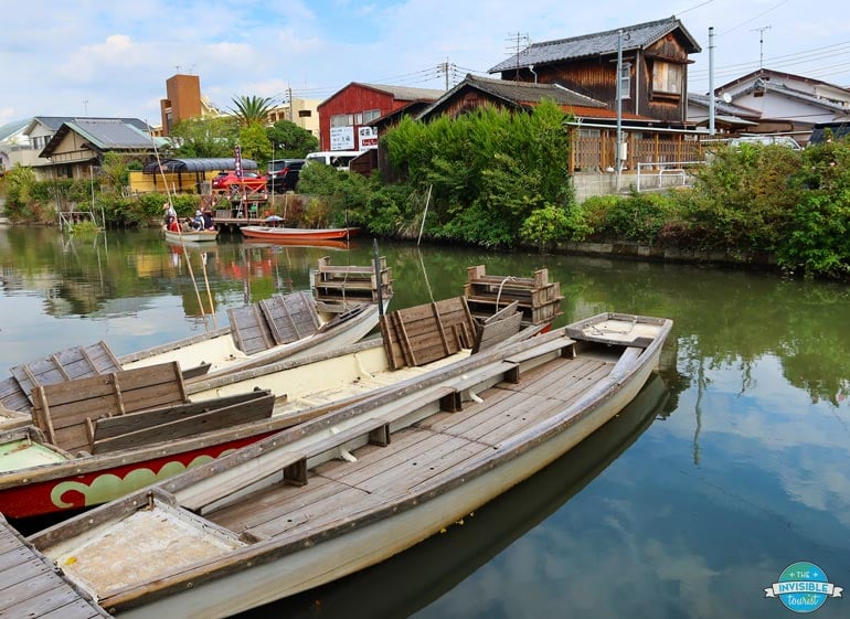 See plenty of boats during your Yanagawa day trip