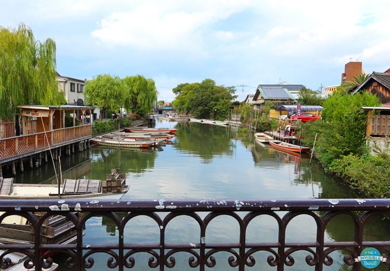 Seeing the canals is a must for a one day Yanagawa itinerary